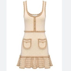 Alice McCall Heaven Help Knit Mini Dress Size 4